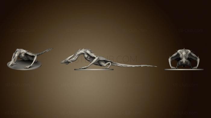 3D model Wyvern (STL)